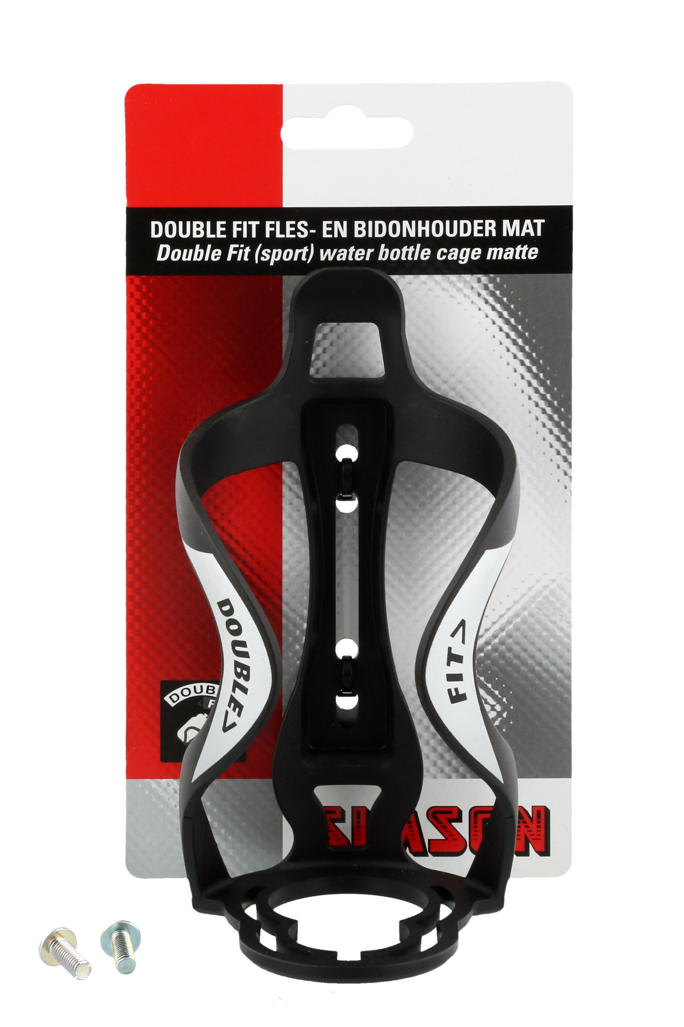 Simson fles en bidonhouder zwart mat Simson fles en bidonhouder zwart mat