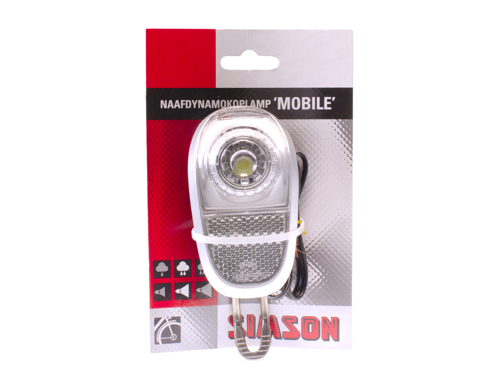 Simson LED koplamp voor Naafdynamo "Mobile"