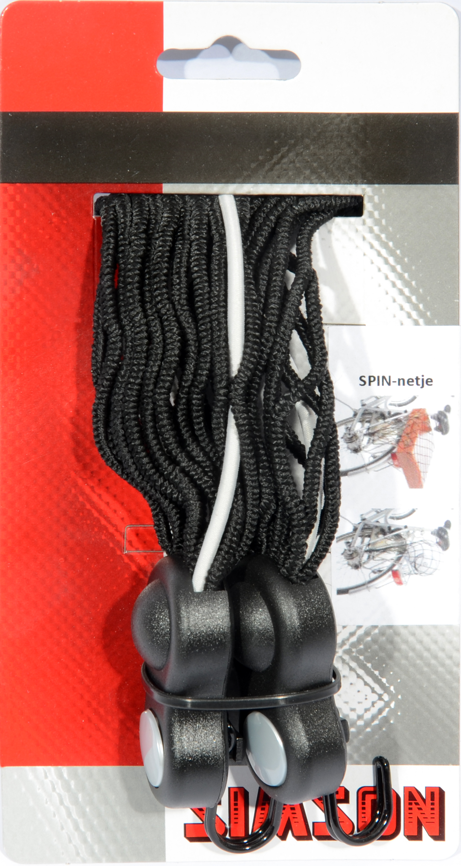 spinbindernet zwart/wit spinbindernet zwart/wit