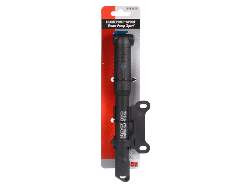 framepomp Sport met houder zwart framepomp Sport met houder zwart