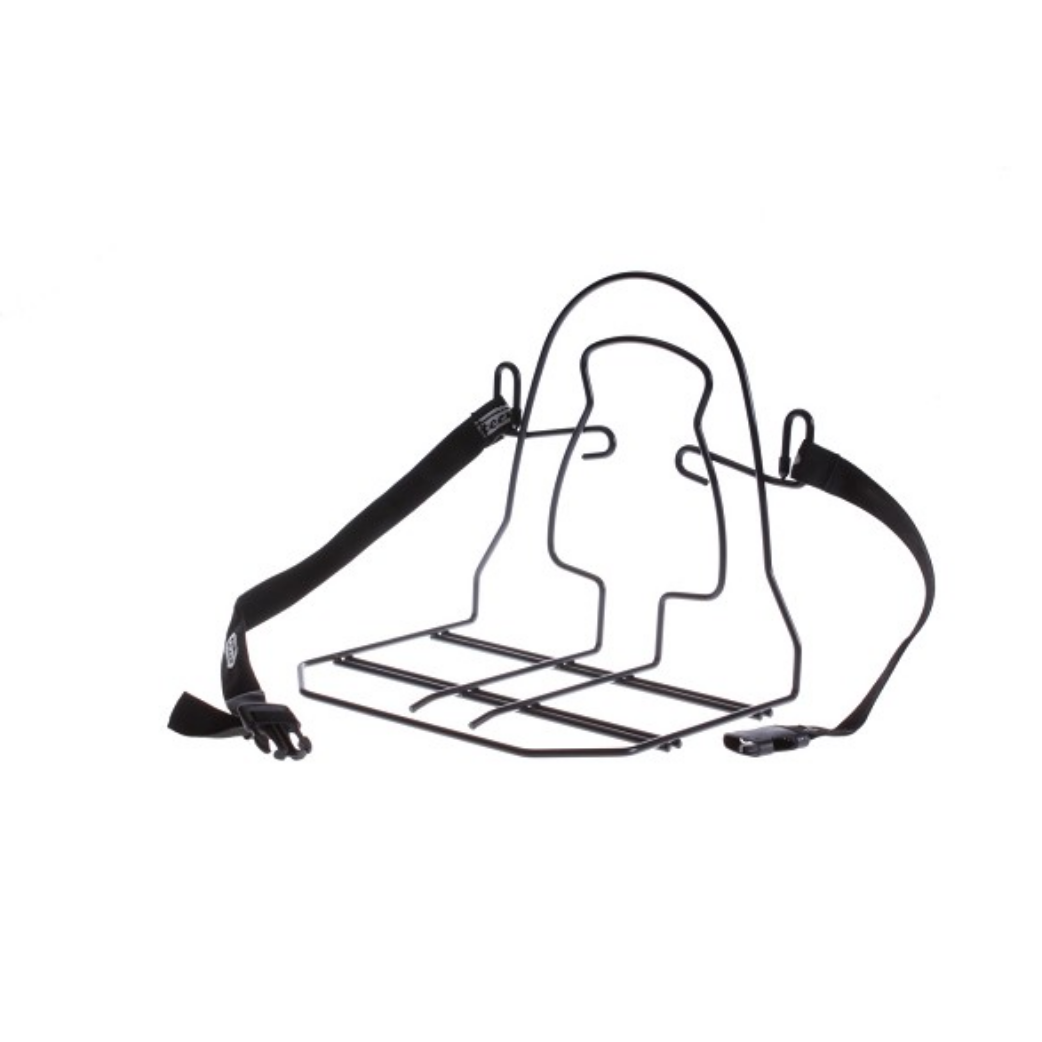 Steco monkey-mee bagagedragerverbreder met spanband zwart Steco monkey-mee bagagedragerverbreder met spanband zwart