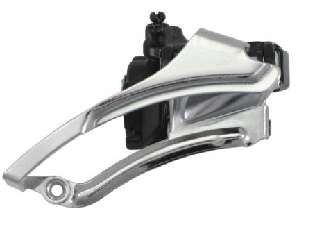 Voorderailleur Sunrace FDM500 3x7/8 speed - top swing - dual pull - 42T