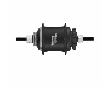 SA schijfremnaaf achter A2K 2-speed automatisch 36G Zwart