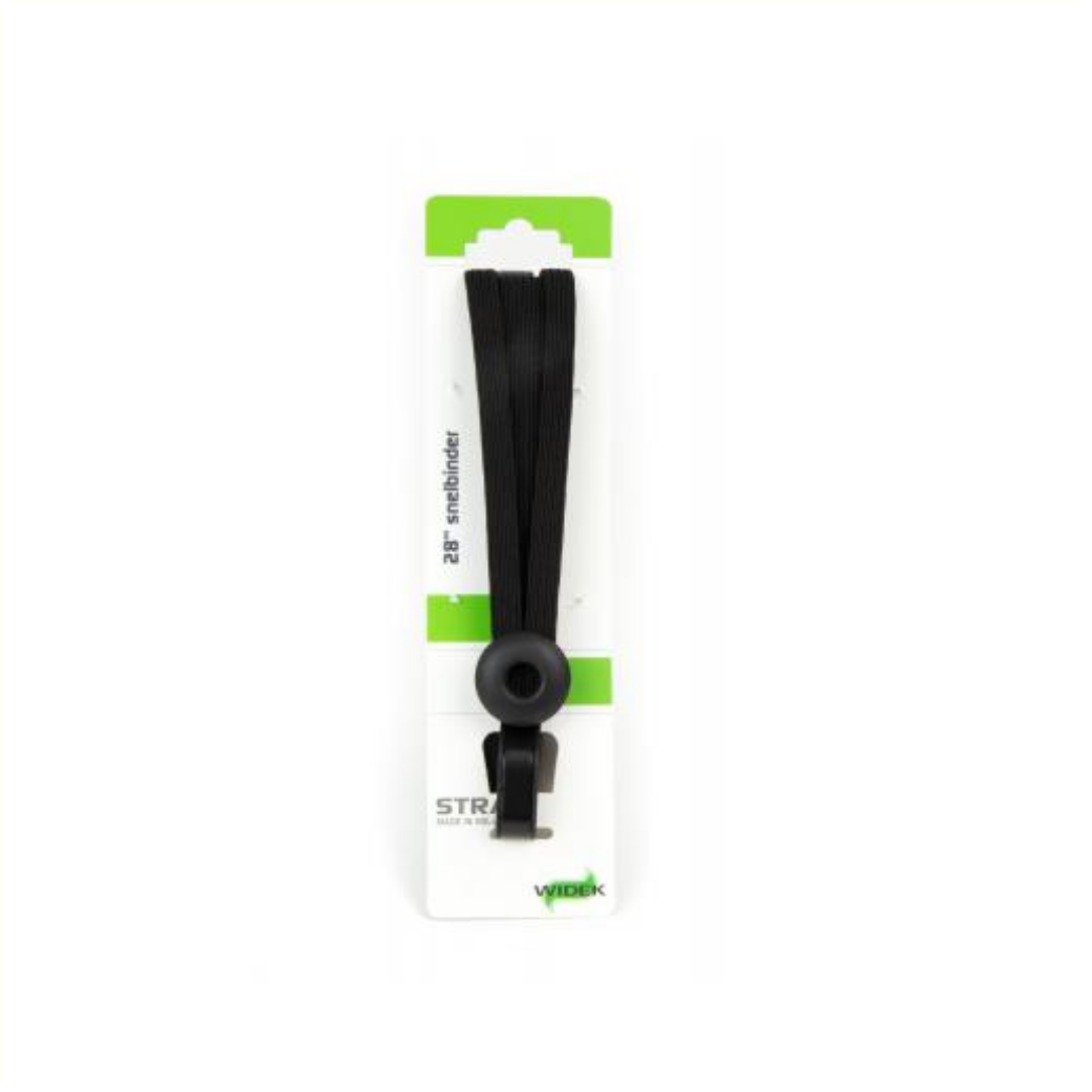 Qibbel Widek veiligheids-binder eye haak/haak zwart snelbinder afbeelding
